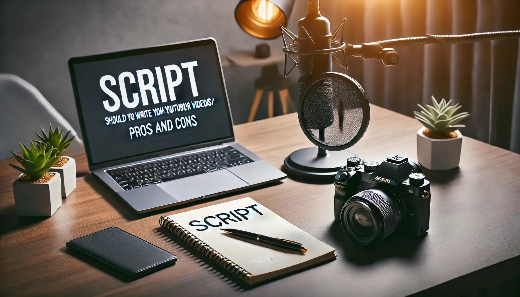 Pros of Writing a Script for Your YouTube Videos