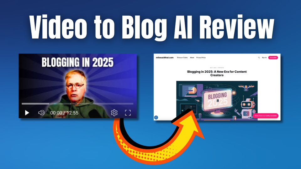 Video to Blog AI Review: Transform Your Videos into Engaging Blog Posts